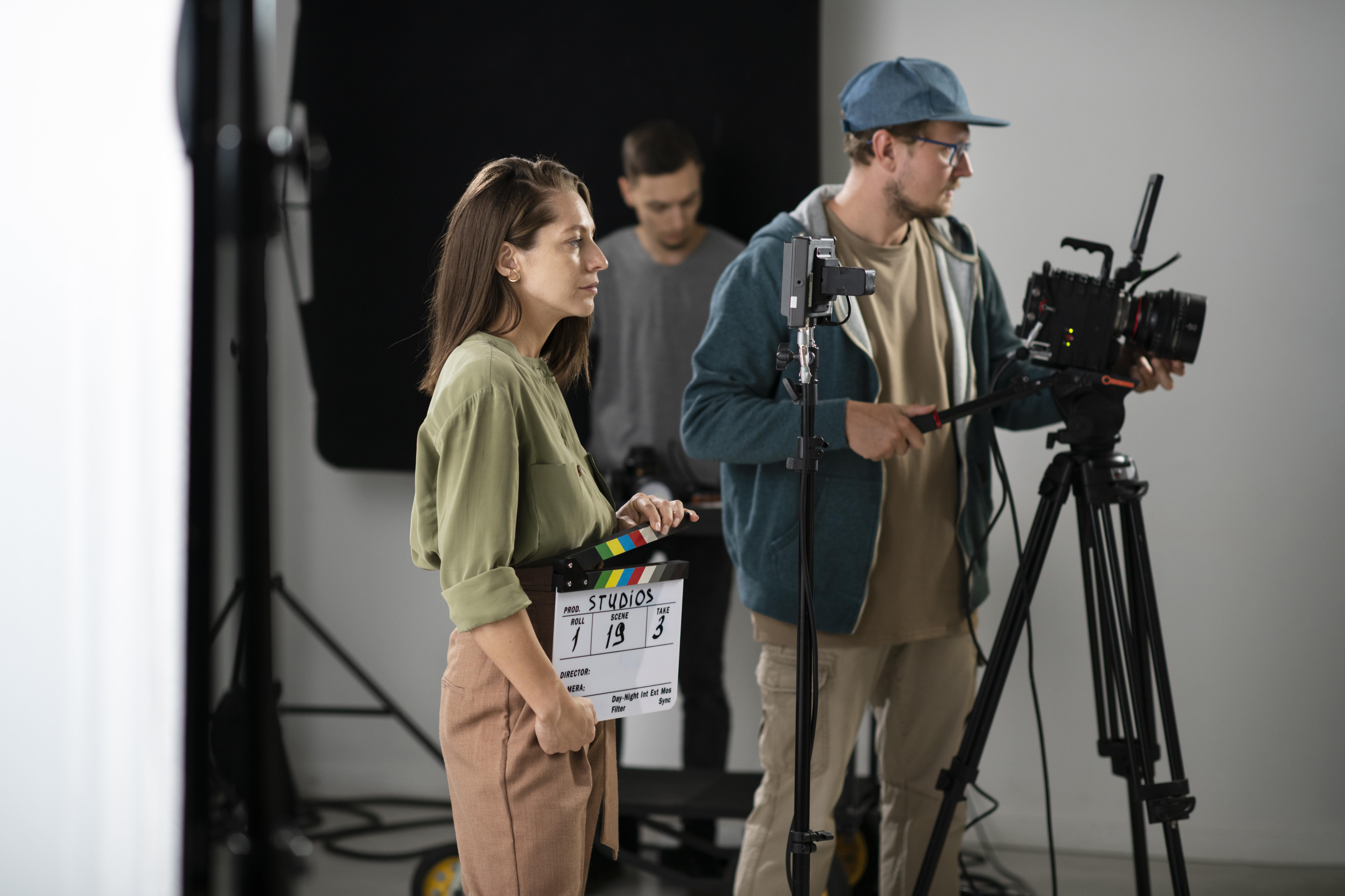 Equipo Sky Productions en rodaje